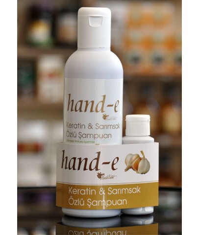 hand-e Keratinli & Sarımsaklı Şampuan 500 ML